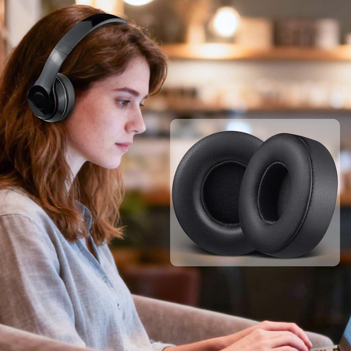 Luxurious upgrade for Beats Solo 2 and Solo 3, elevating overall look.