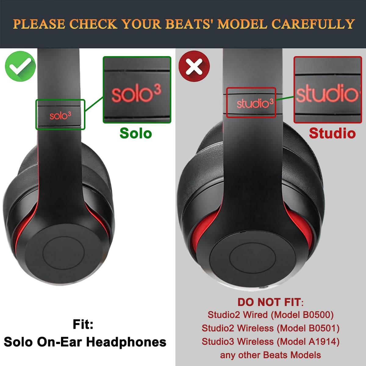 SoloWIT soft protein leather in black enhances headset style and durability.