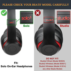 SoloWIT ear pads with thicker cushion for a snug seal and enhanced bass.