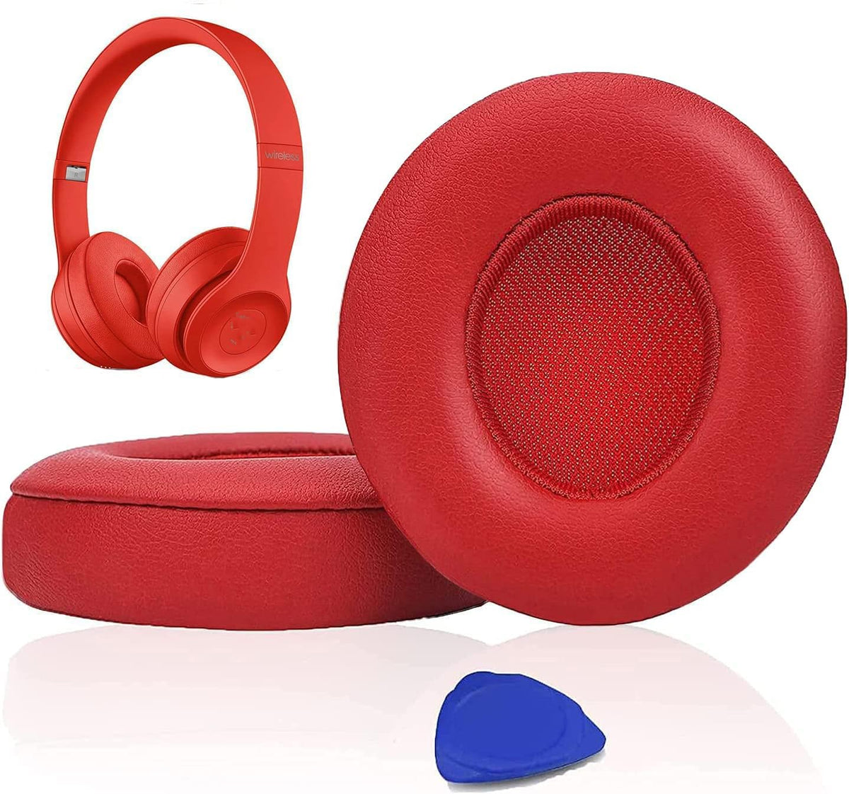 SoloWIT ear pads for Beats Solo 2/3, easy fit and enhanced comfort.