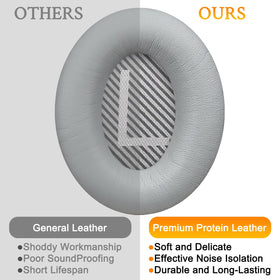 SoloWIT earpads include scrims and guide for easy setup.