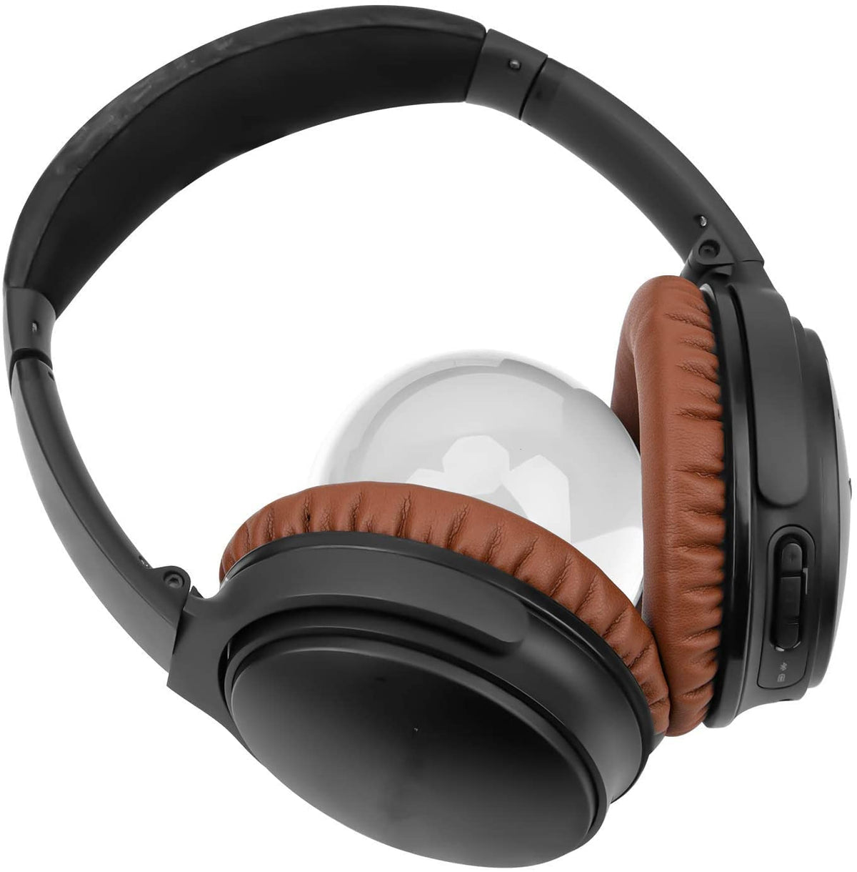 SoloWIT close-up shows high-density foam for a durable, snug seal