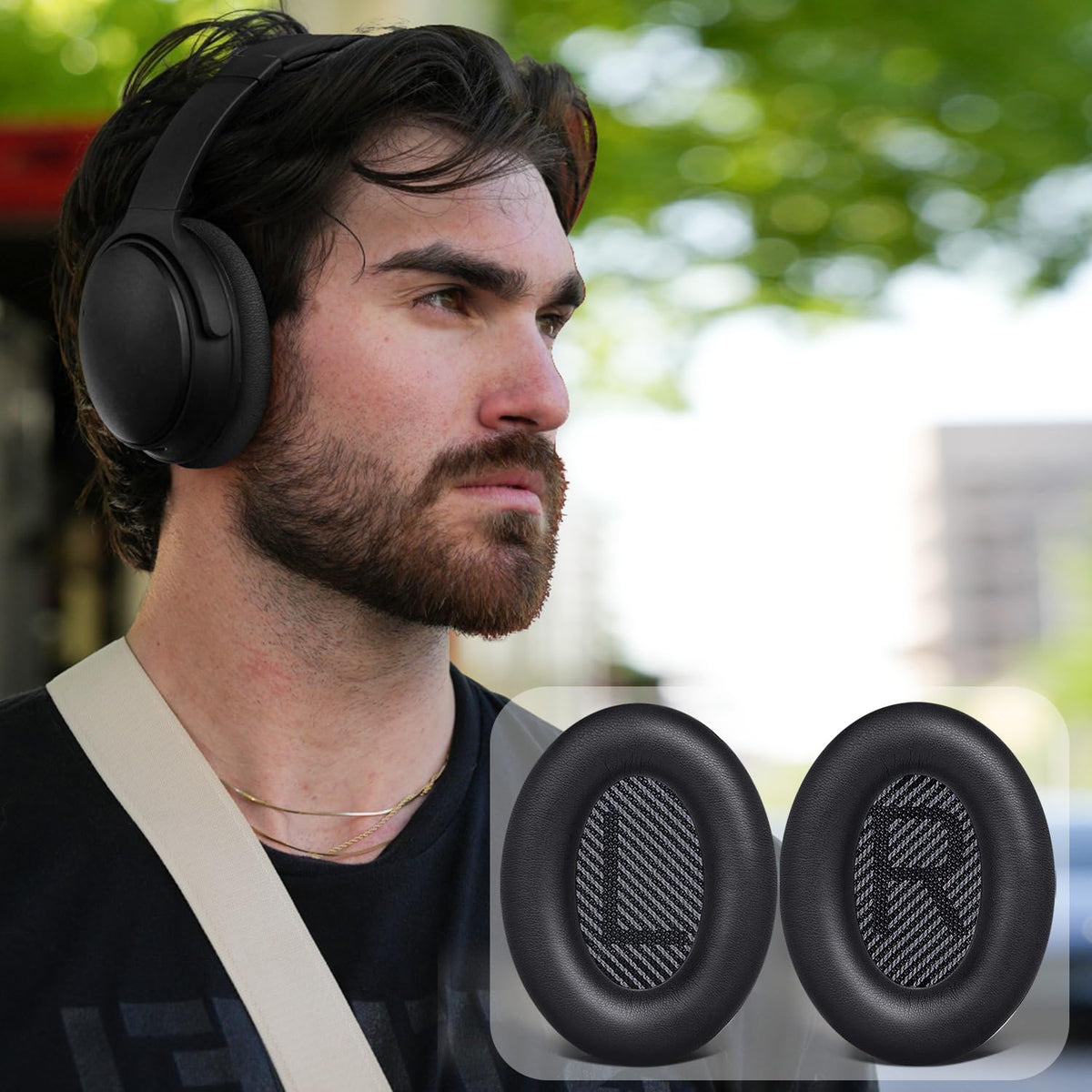 SoloWIT thick earpads may enhance isolation and bass.