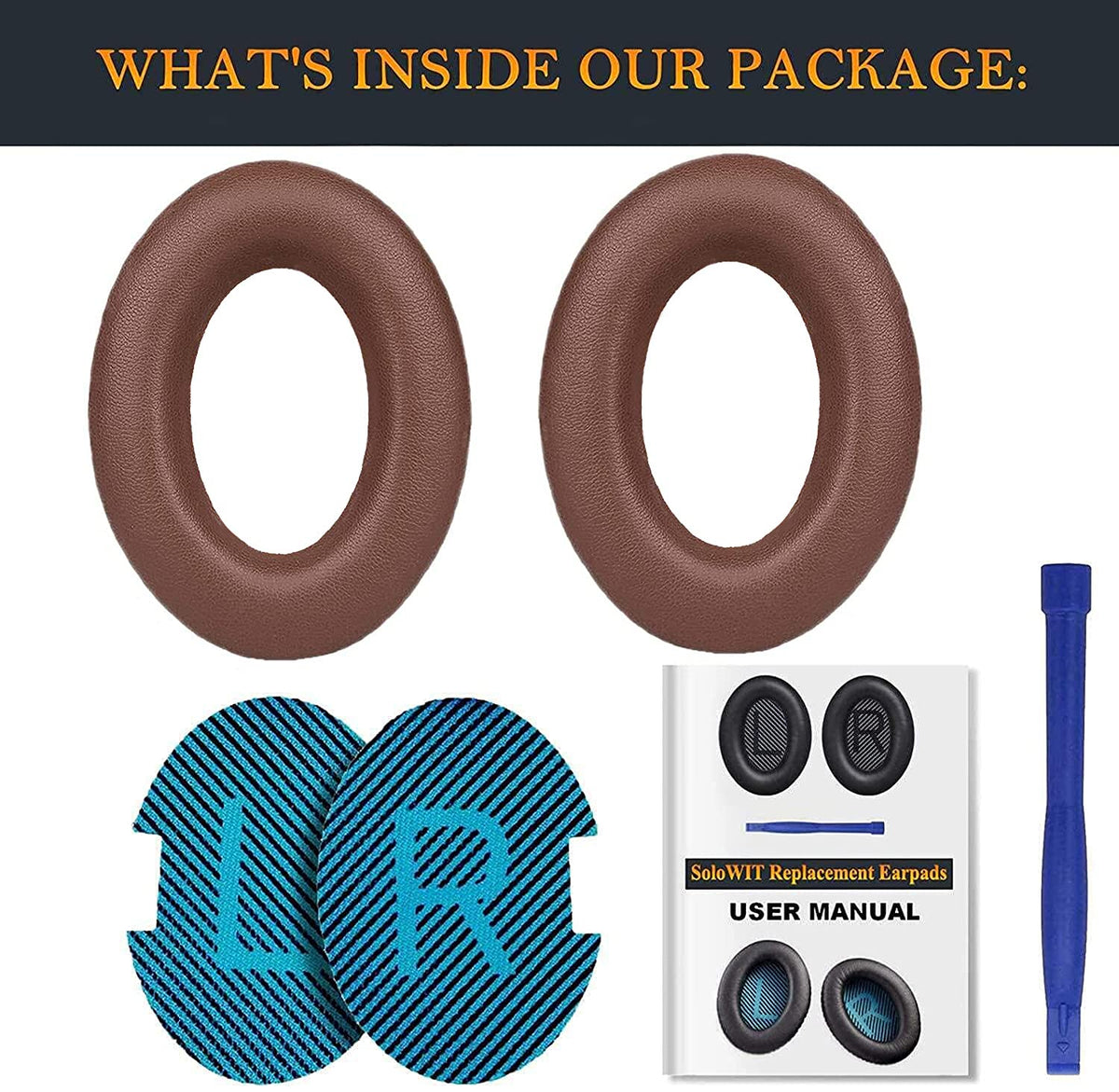 SoloWIT installation tool aids quick, easy ear pad replacement