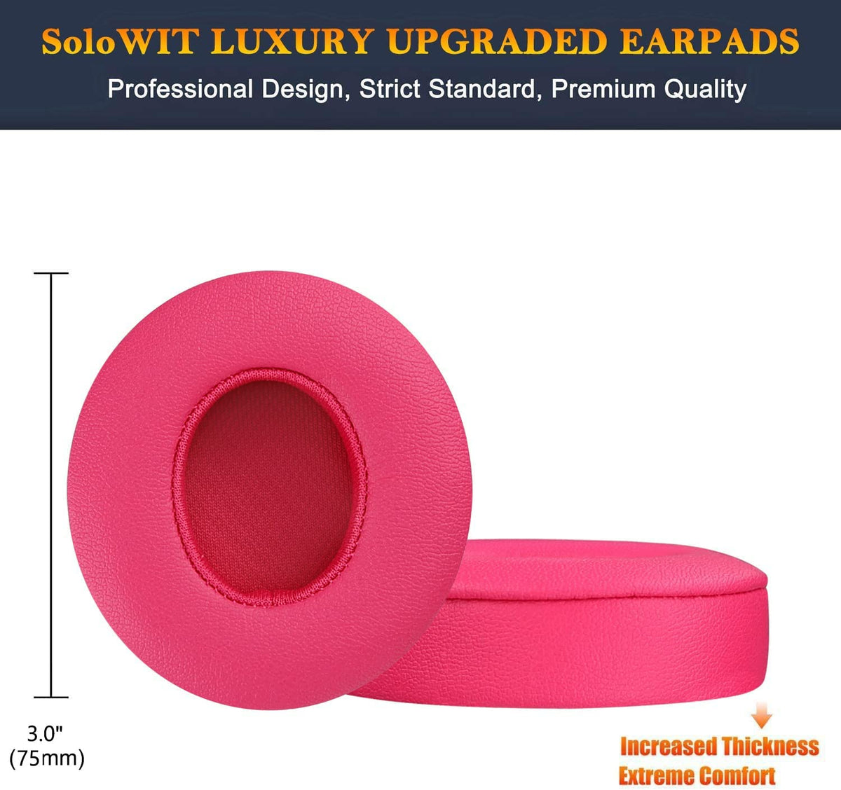 SoloWIT pink design refreshes headphones with luxe look.