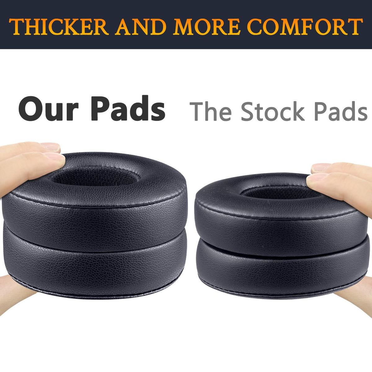 SoloWIT memory foam contours to ears for enhanced listening comfort.