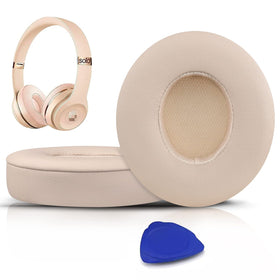 SoloWIT earpads memory-foam fit for Solo2 and Solo3, enhancing comfort during long listening.
