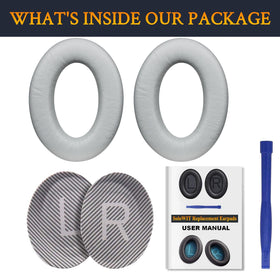 SoloWIT Lambskin earpads close-up of noise isolation foam highlight
