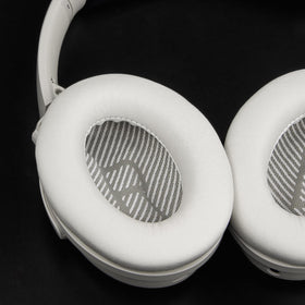 SoloWIT lambskin ear pads for QC35 with thicker cushions for long wear.