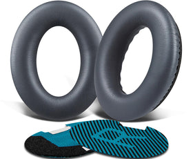 SoloWIT Bose QC15 earpads package view showing premium leather and easy swap.