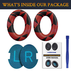 SoloWIT earpads set includes replacement pads and installation guide for Bose