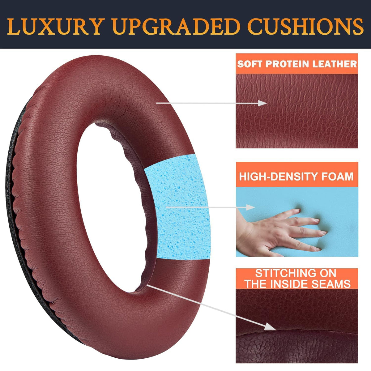 SoundTrue Around-Ear with SoloWIT pads delivers improved listening comfort