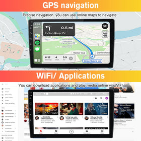 Solvitek GPS navigation with online and offline maps for Dodge RAM