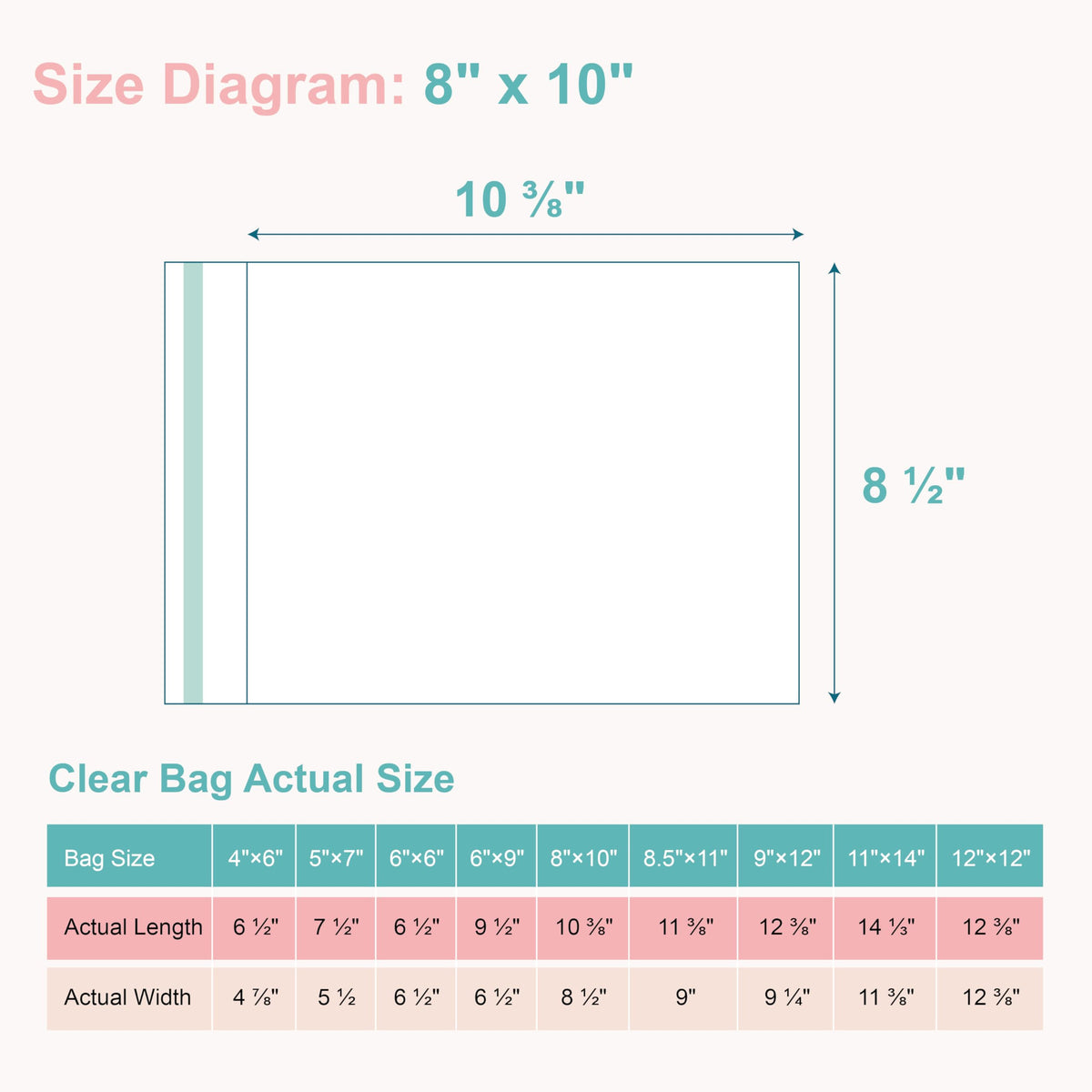Crystal-clear Somime bags protecting photos for pristine display.