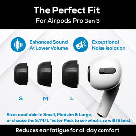 SONICFOAM SFAir-3-Pro tips extend lifespan up to four weeks with regular use