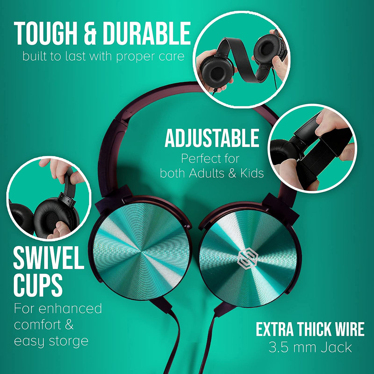 Sonitum earpad closeup highlighting soft swivel pad for extended comfort