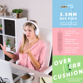sonitum on-ear cushion closeup showing comfort for long lessons