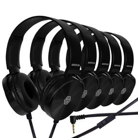 Sonitum headset front view showing compact design and comfortable fit