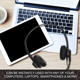 Sonitum headset ideal for office meetings and virtual seminars.