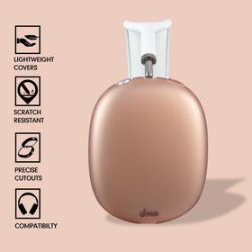 Sonix AirPods Max case rear view highlighting precise fit