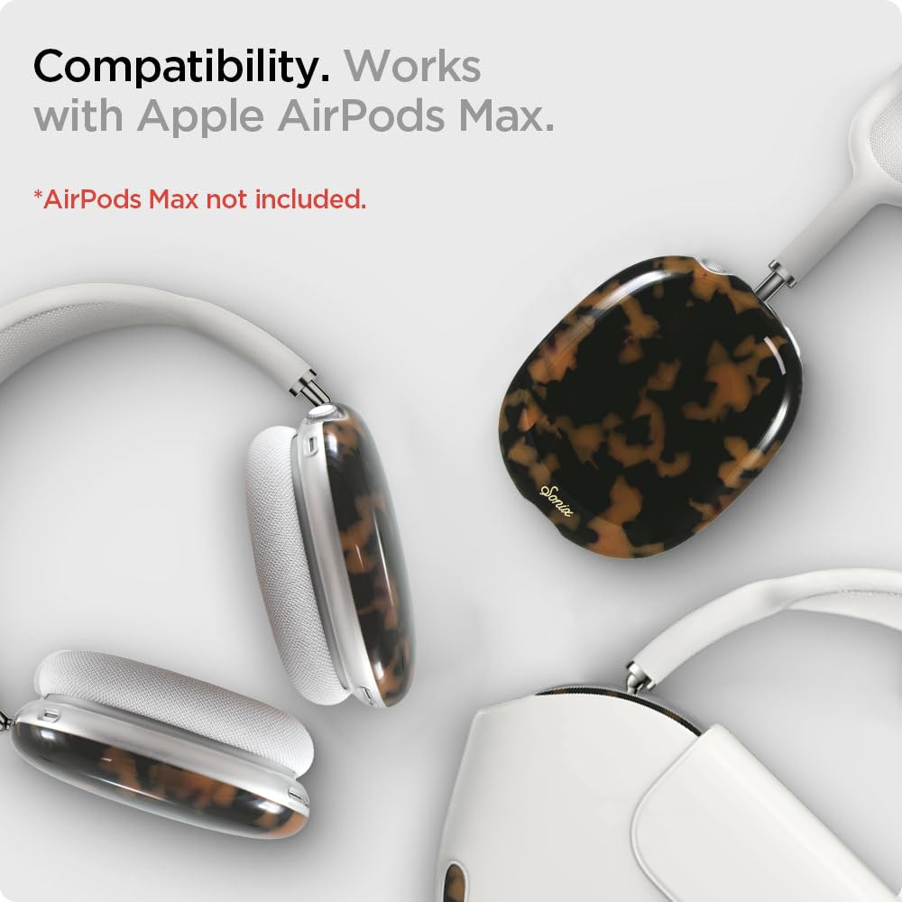 Sonix AirPods Max case protects connectors and controls with accurate openings.