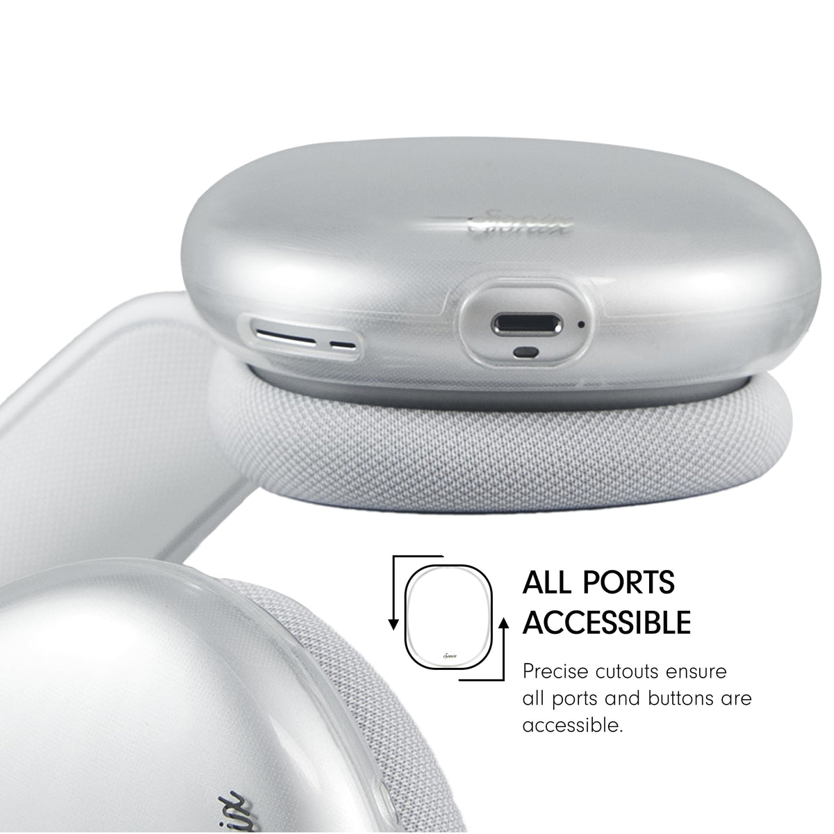 Slim-profile Sonix AirPods Max case keeps a lightweight, unobtrusive fit