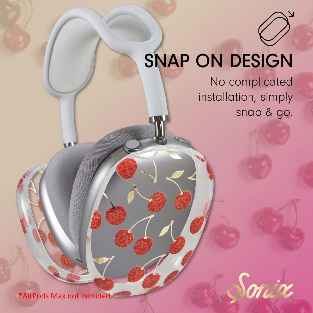 Sonix AirPods Max protective case lightweight and easy to carry