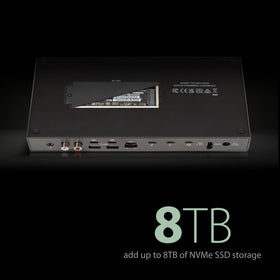 Sonnet Echo 20 Thunderbolt 4 ports enable fast data transfer for peripherals.