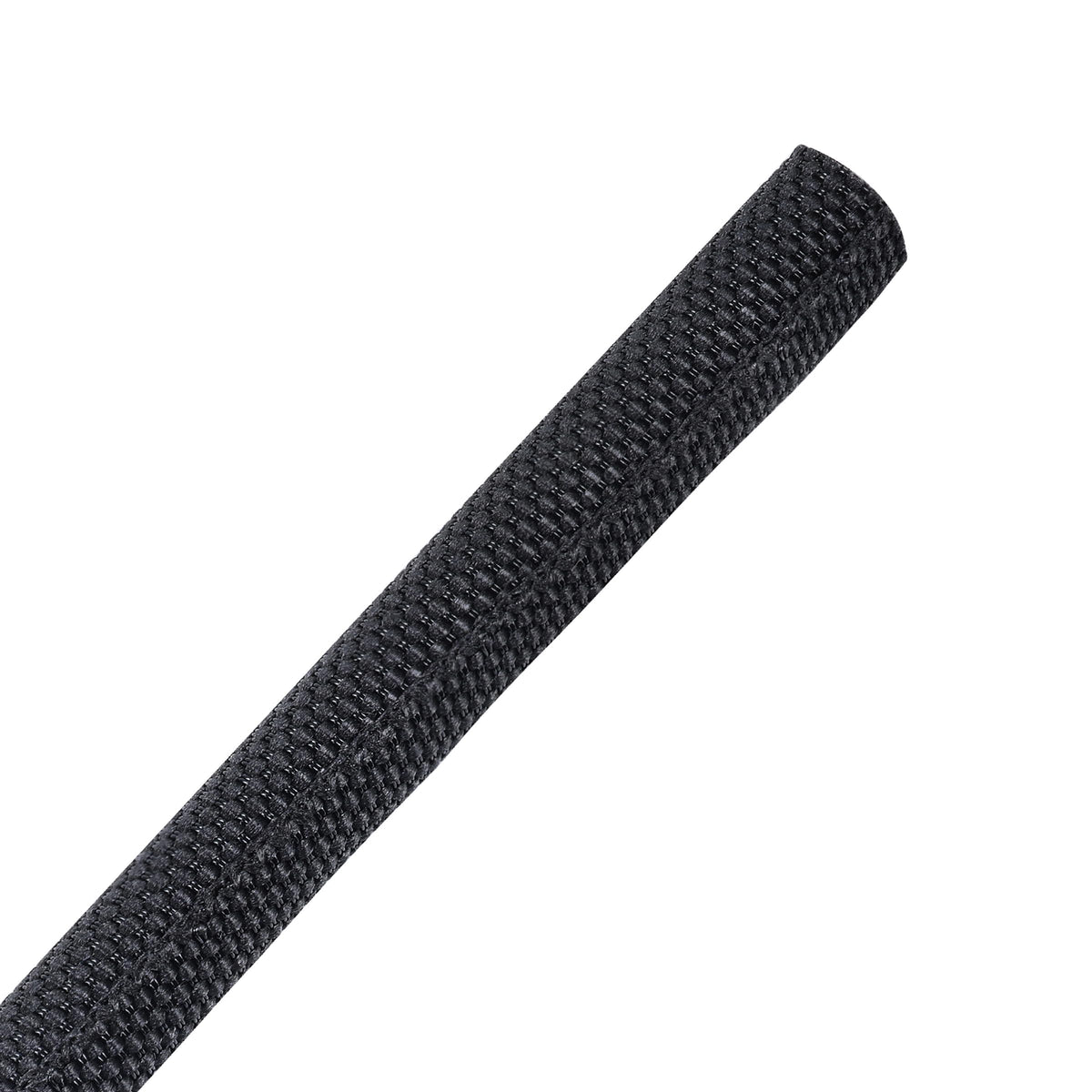Sonoreboom braided wire loom 1/4 inch 18 ft bundles cables neatly for a clean engine bay