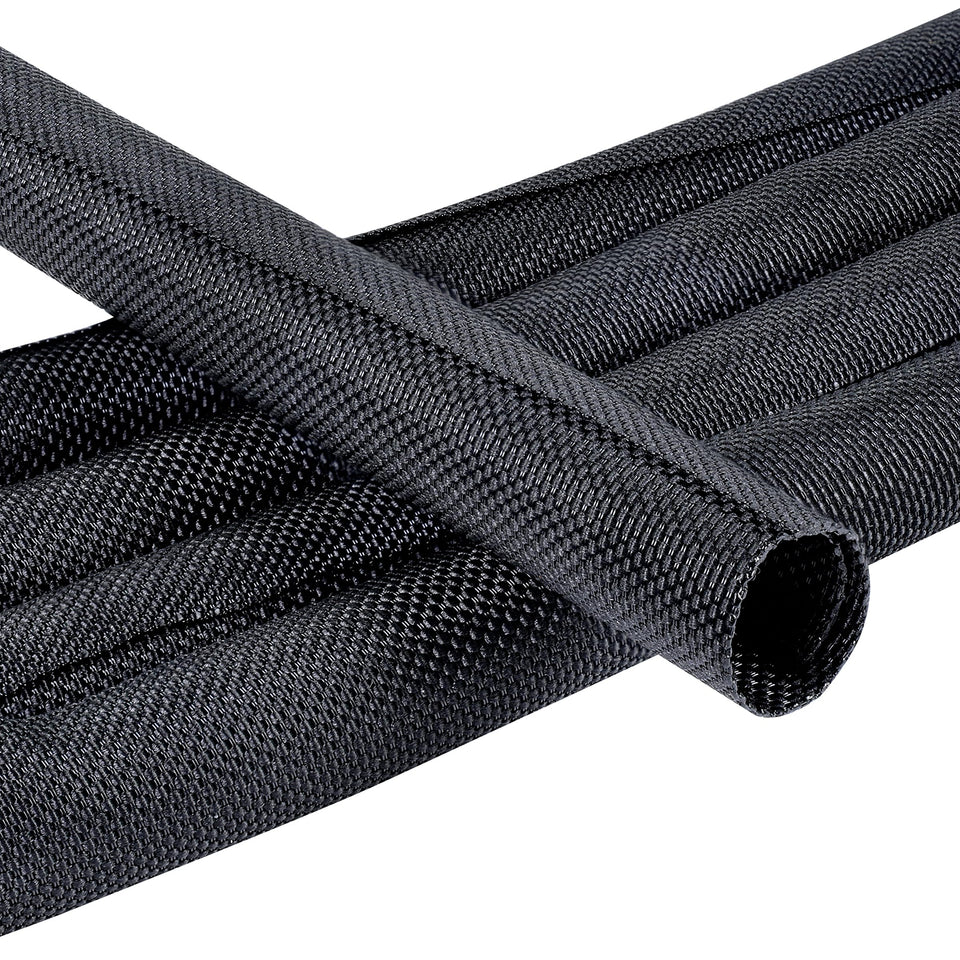 Sonoreboom side-entry wire loom enabling quick installation and flexible bundle management.
