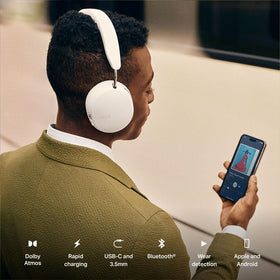 Sonos Ace offers up to 30 hours of battery life with ANC enabled.