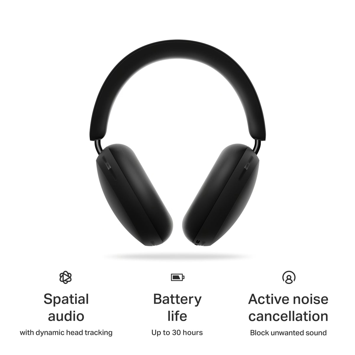 Sonos Ace with spatial audio and dynamic head tracking for lifelike soundstage.