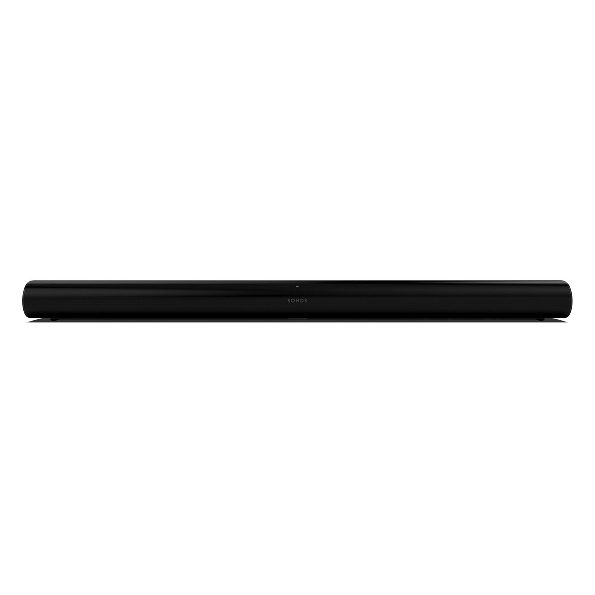 Sonos Arc Gen 1 black side view, slim profile for compact setups.