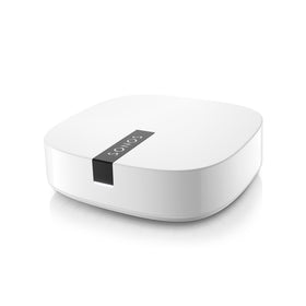 Sonos BoostUS1 setup-router illustrating a dedicated Sonos network for streaming.