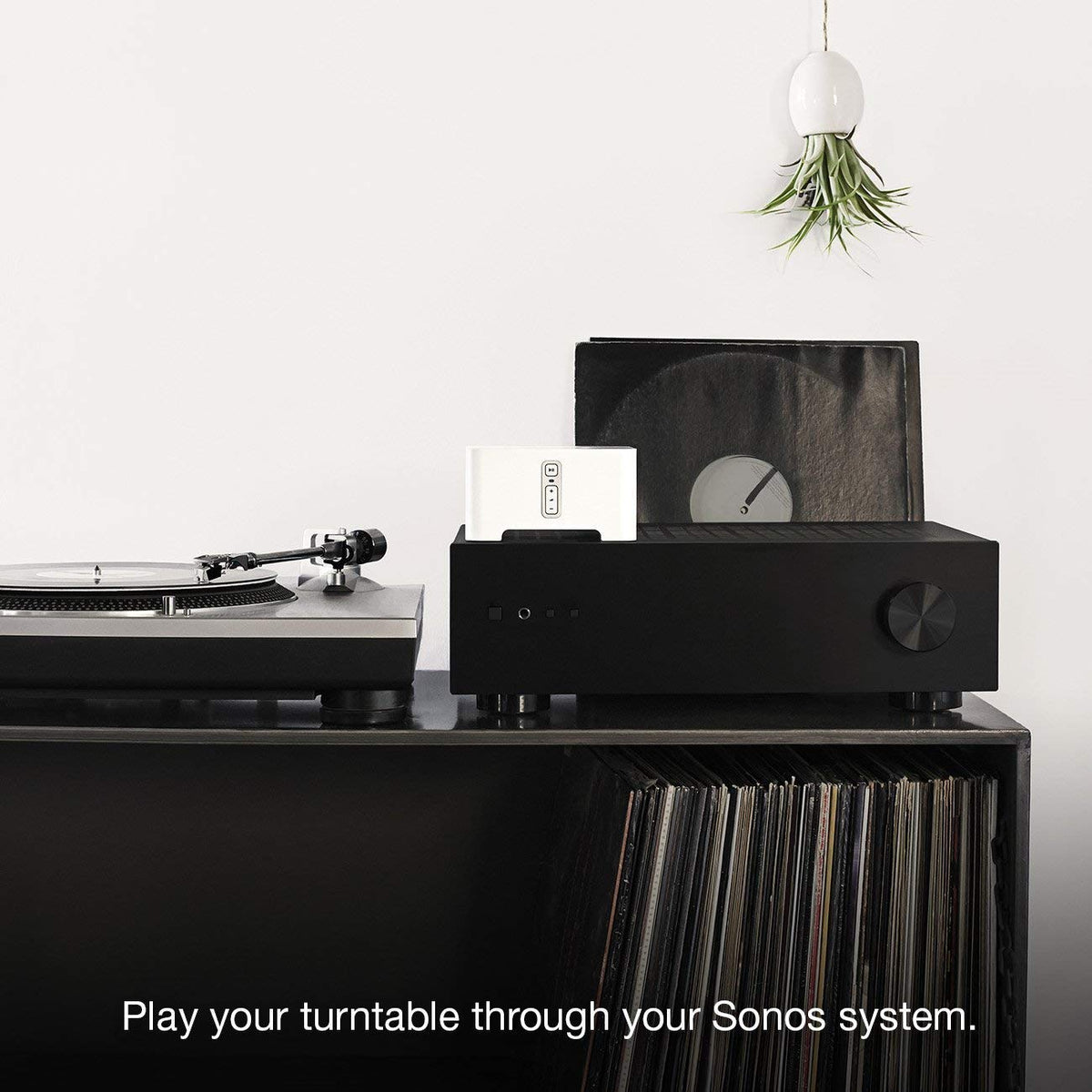 Sonos Connect compact design fits discreetly in any setup.