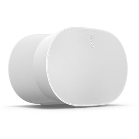 Sonos Era 300 white front view highlighting six-driver layout for immersive sound