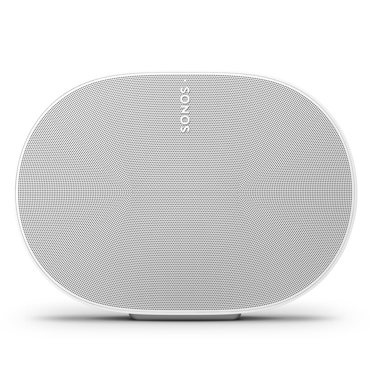 Sonos Era 300 white side profile ideal for versatile room placement