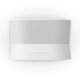 Sonos Era 300 white top view showing sleek surface and controls