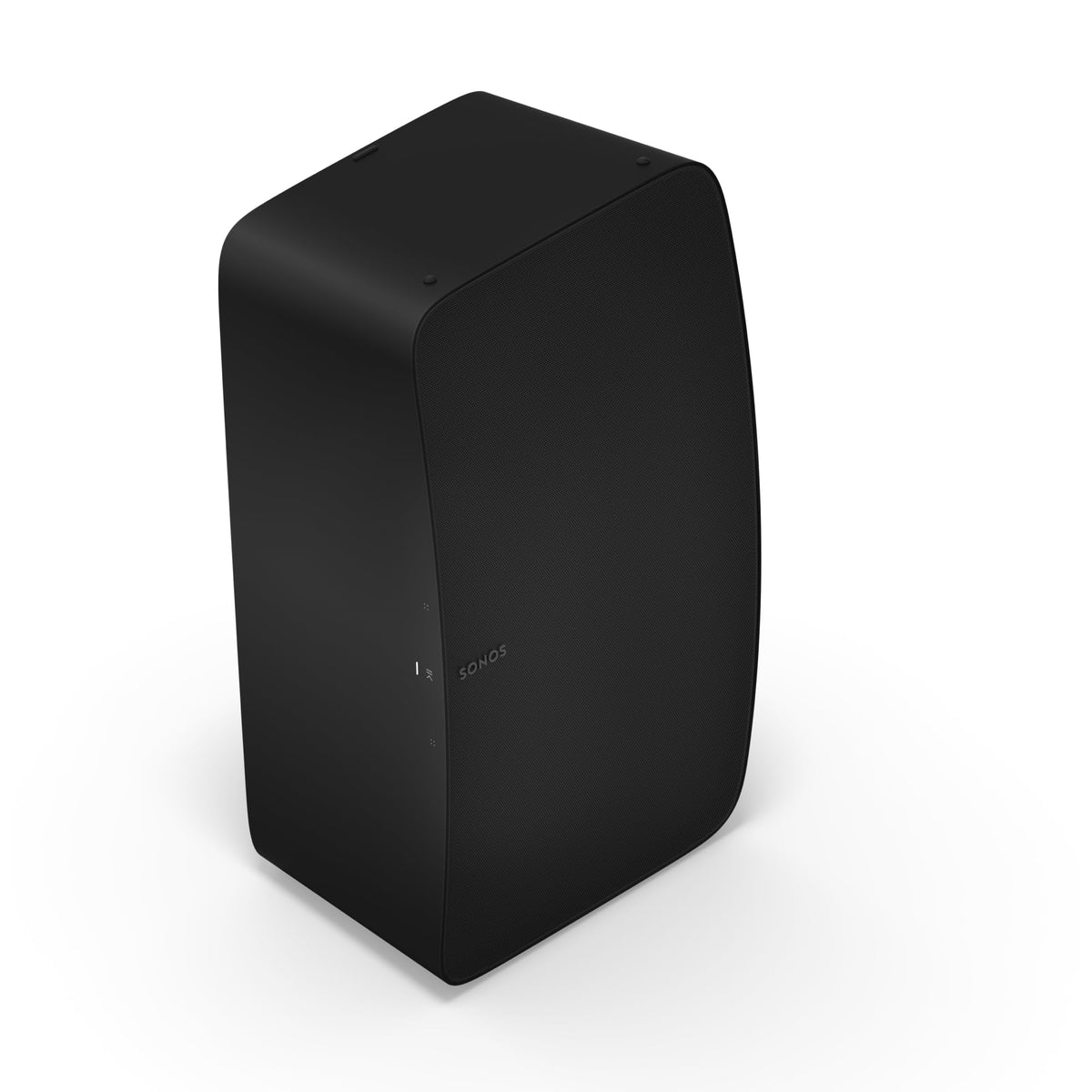 Sonos Five black line-in port ready for turntables.