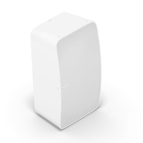 Sonos Five white in living room setup ideal for daily listening.