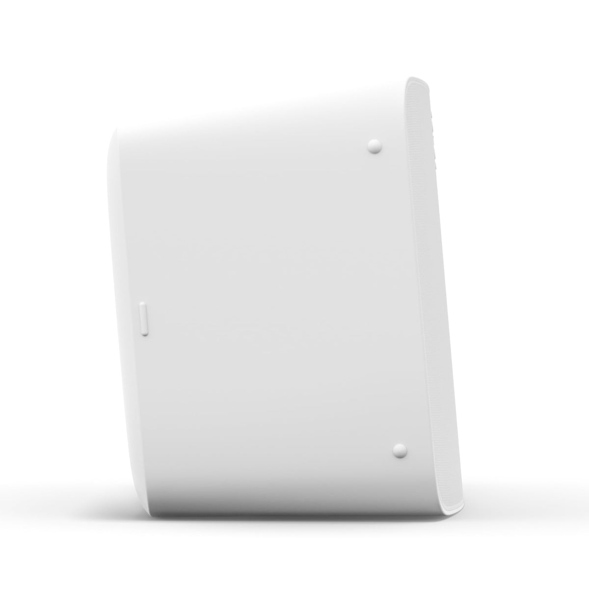 Sonos Five white stereo pair demonstrates wider soundstage.
