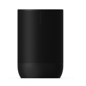 Side profile of Sonos Move 2 showing compact form and carry handle.