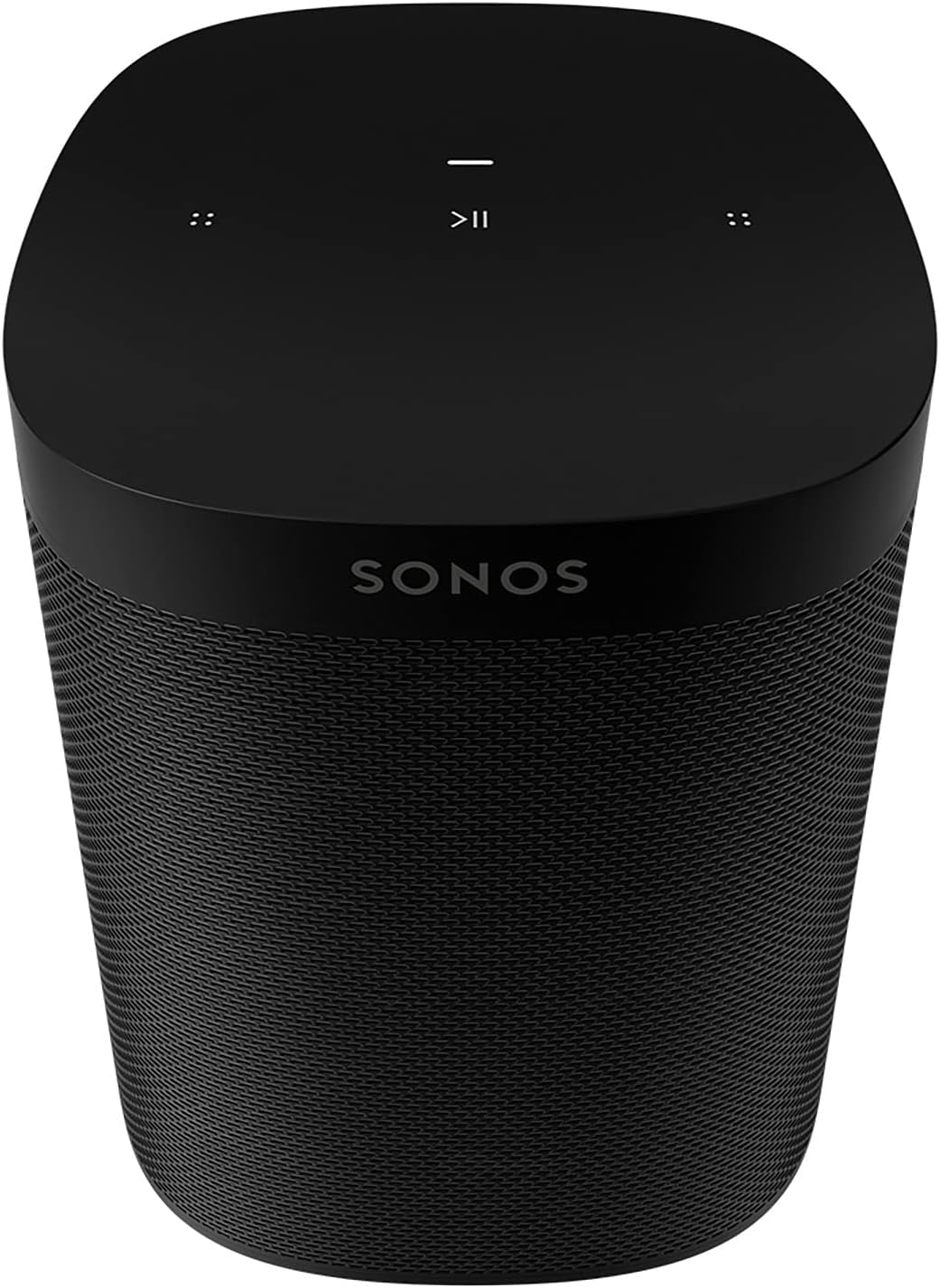 Sonos One SL Renewed front view for multi-room listening in your home.