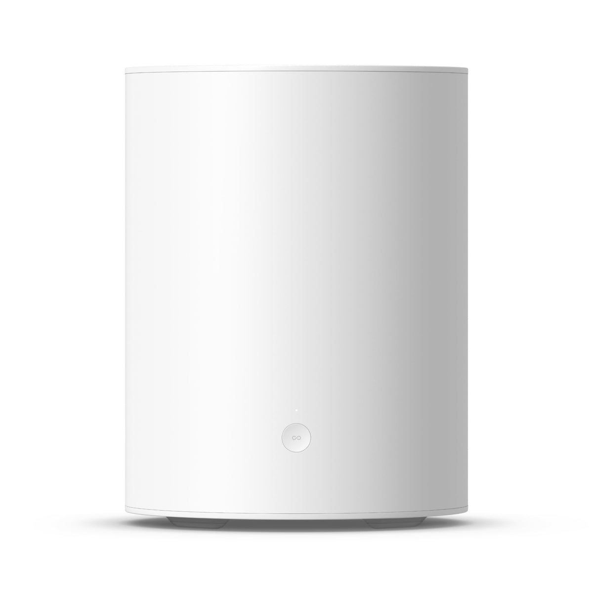 Sonos Sub Mini white paired with Beam for dramatic depth in movies