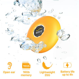 SONR Music bone conduction technology for underwater sound without earbuds