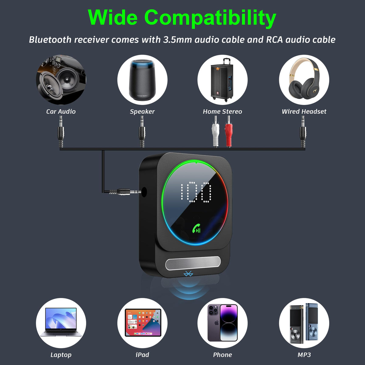 SONRU 24-hour battery keeps listening on long trips and daily commutes.