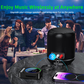 SONRU home stereo adapter brings wireless music to your existing speakers.