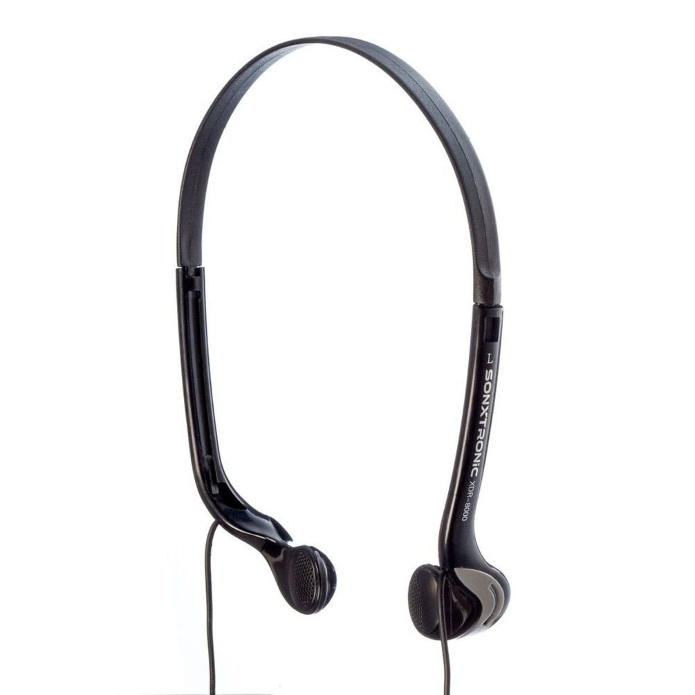 SONXTRONIC XDR-8000 high-performance magnetic drivers deliver rich sound.