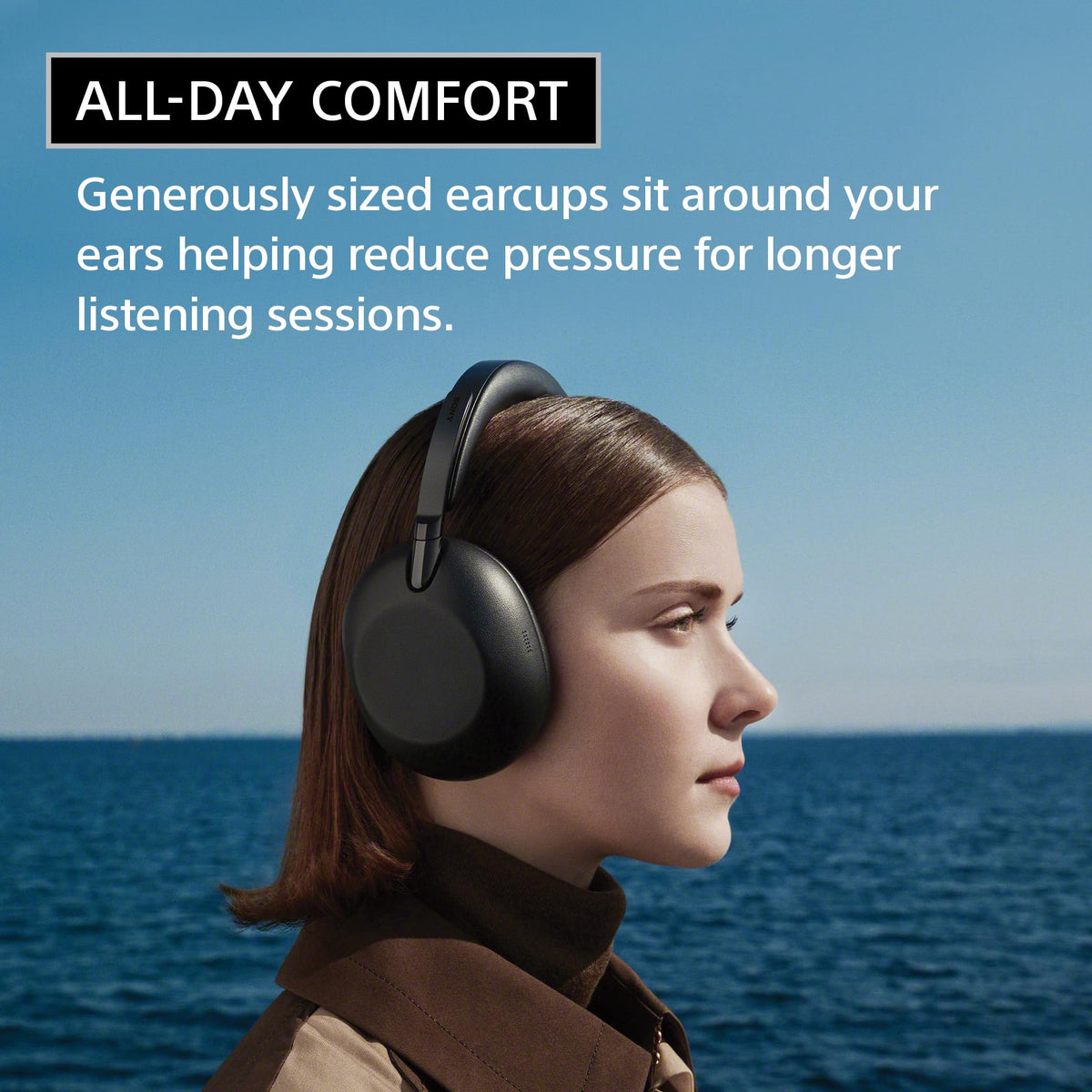 Sony 1000X Collexion headphones soft vegan leather earcups for extended wear