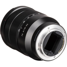 Sony 16-35mm OSS switch closeup emphasizing image stabilization in low light